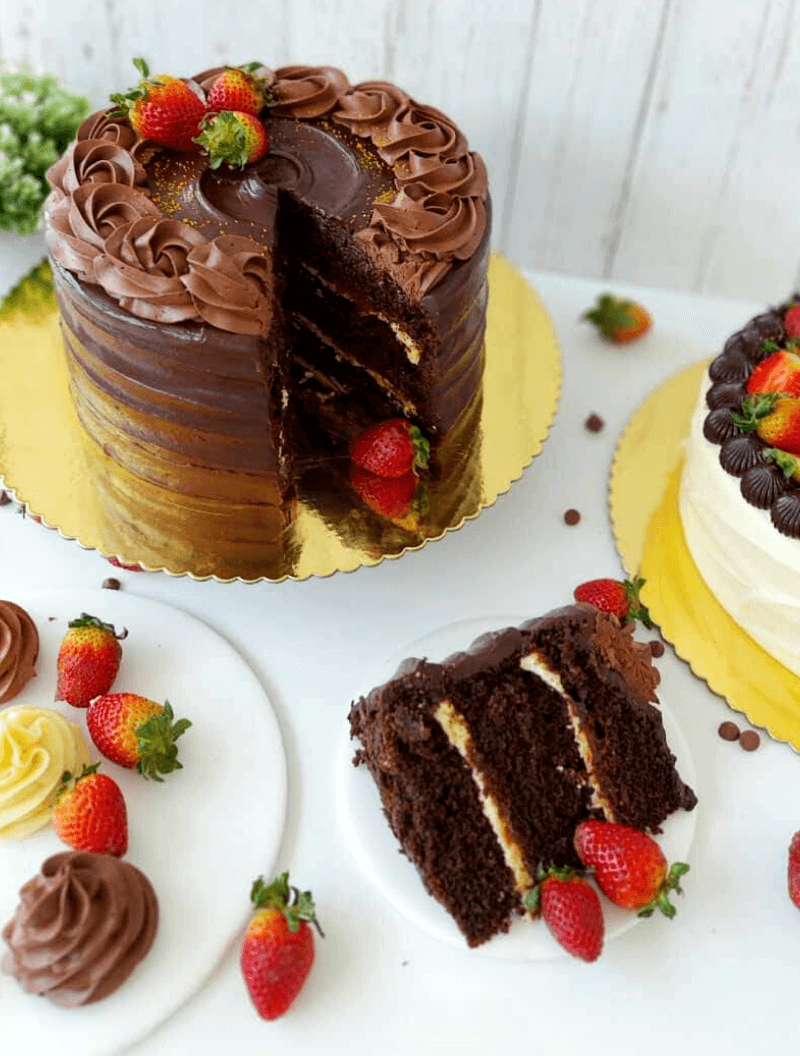 Taller de repostería en Caracas especial de chocolate tortas de chocolate oscuro y chocolate blanco ganache de chocolate oferta especial