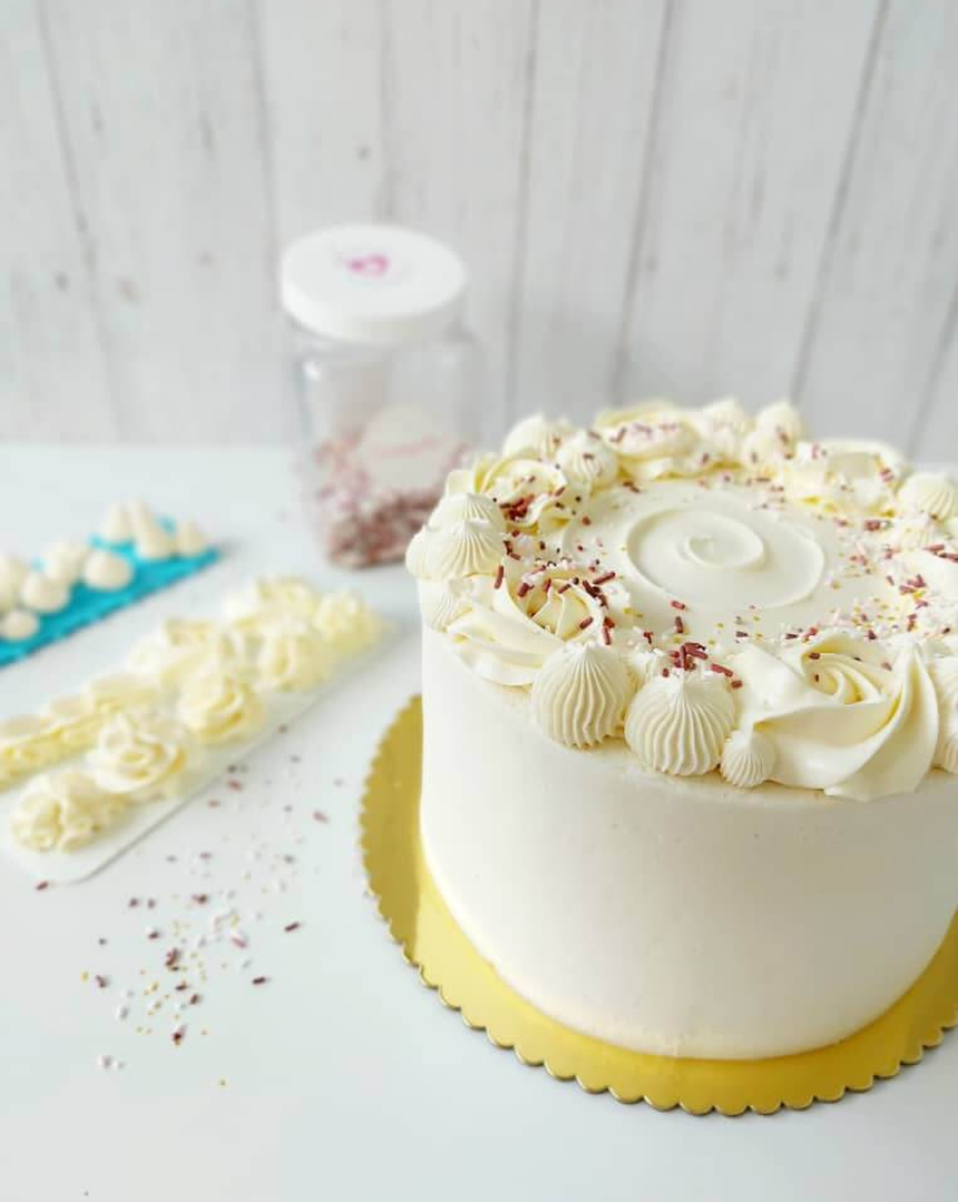 Taller de Repostería Bsica en Caracas decoracion con buttercream